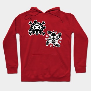 Chopper and Robin Jolly Roger 2 Hoodie